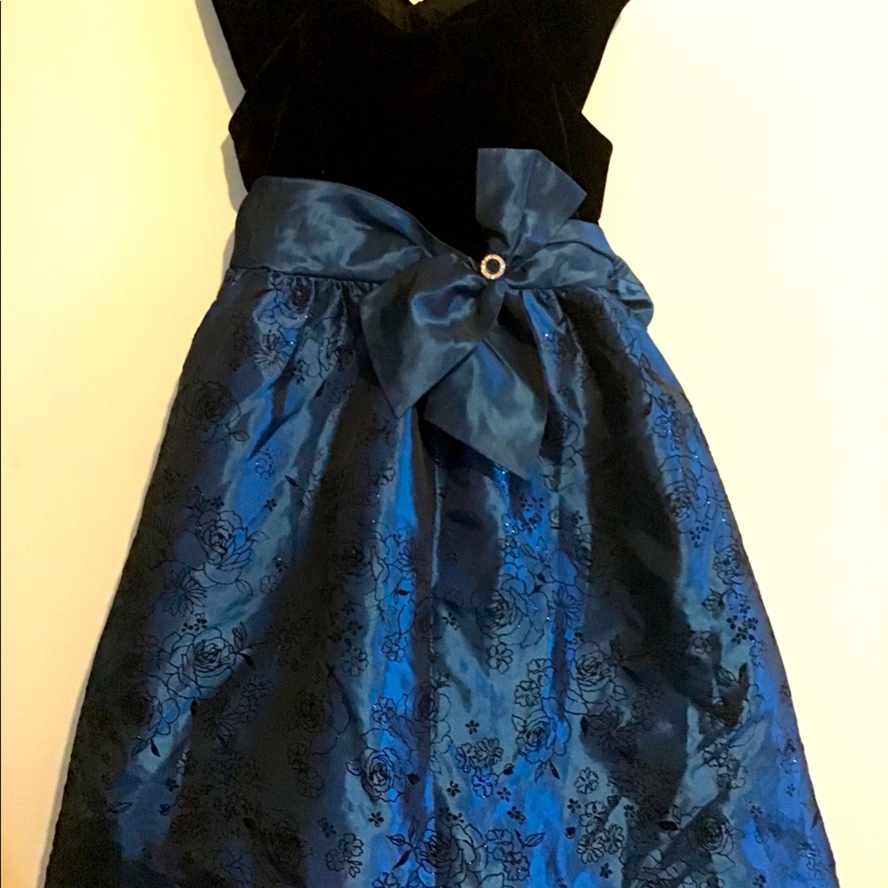 Dress. Perfect for winter! With velvety top.